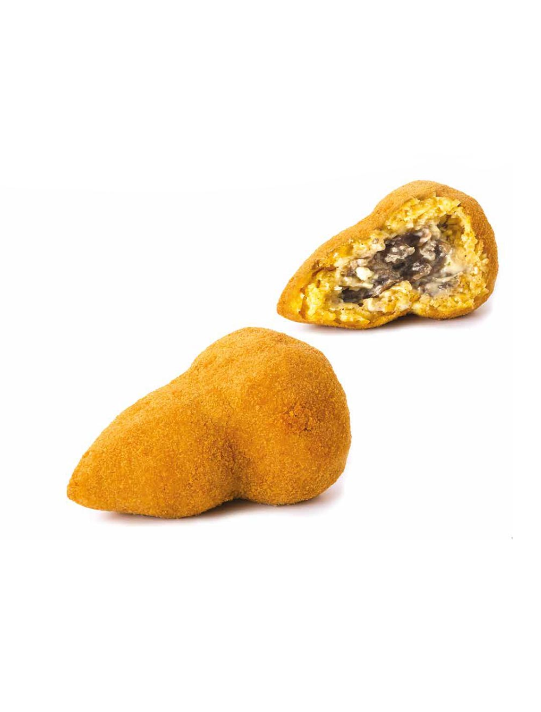 Arancini ai funghi. Prodotti siciliani.