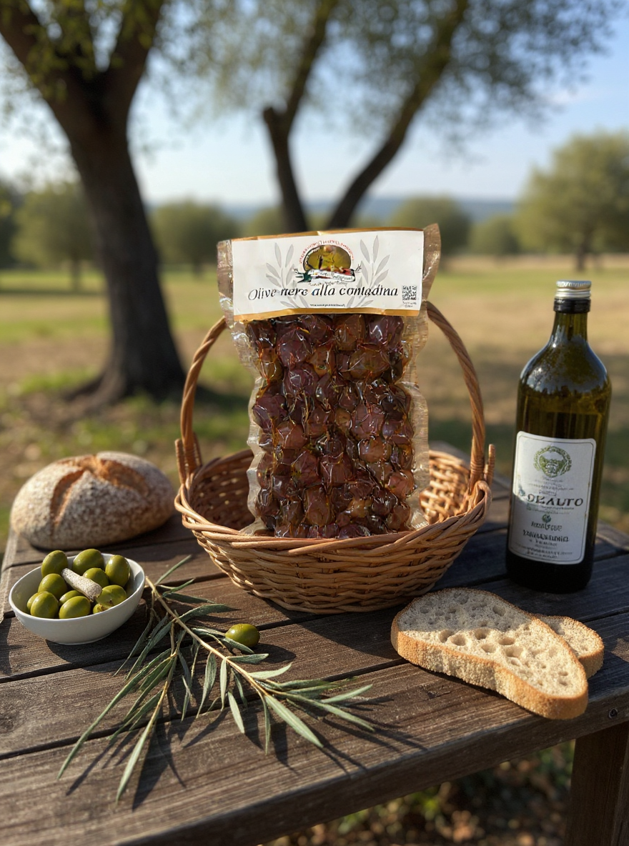 Olive Nere alla Contadina.
