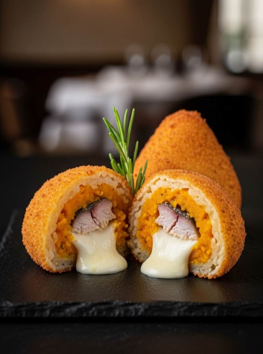 Arancini Zucca e Speck HoReCa • Prodotti Siciliani