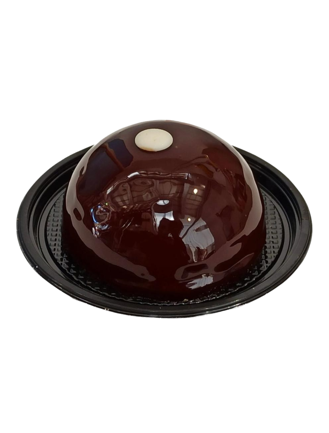 Monoporzione torta a veli cioccolato. Prodotti siciliani.