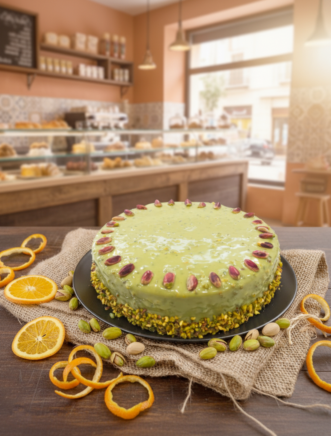 Torta a Veli al Pistacchio • Prodotti Siciliani
