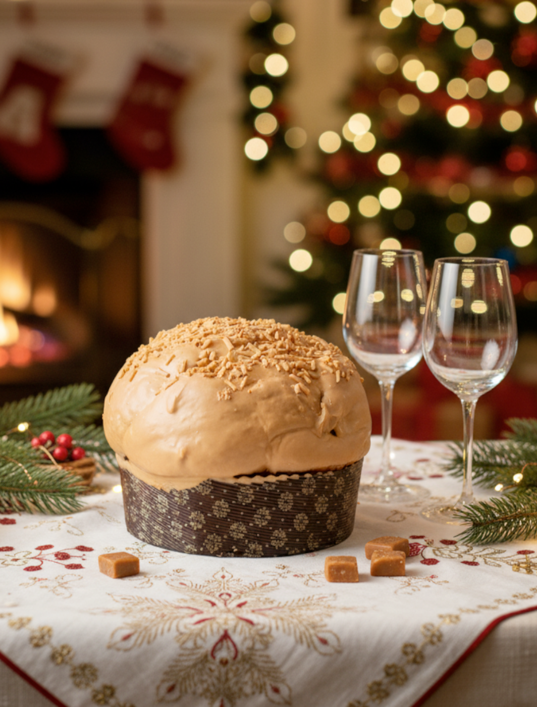 Panettone al Caramello Salato • Prodotti Siciliani