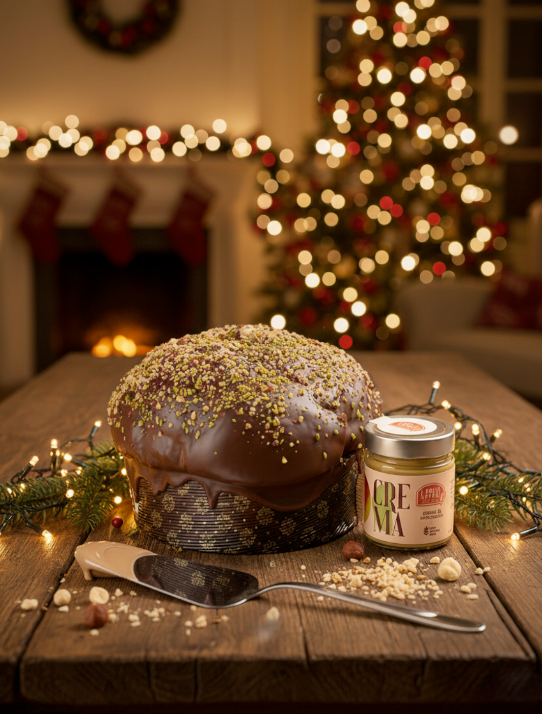 Panettone Artigianale alla Nocciola • Prodotti Siciliani