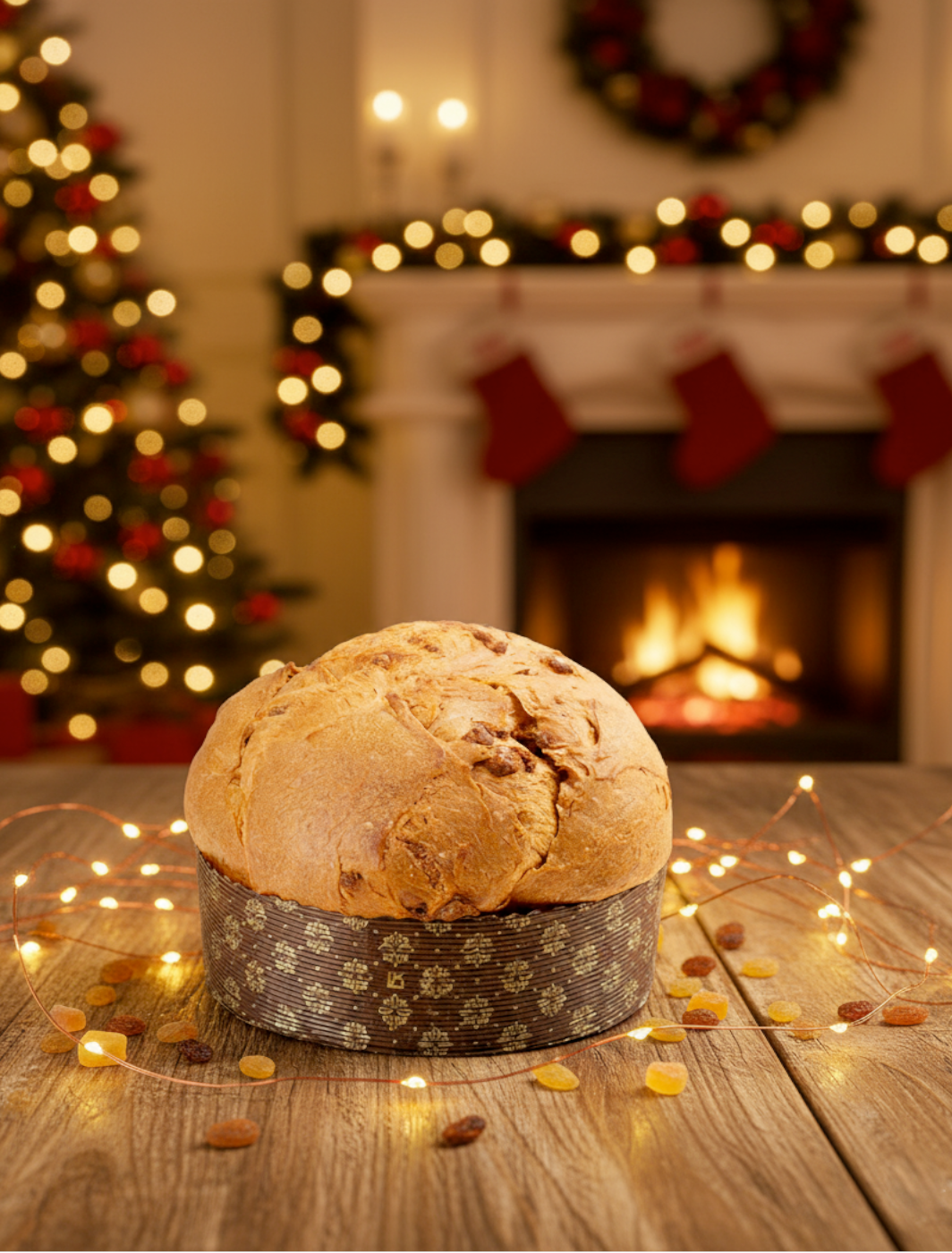 Panettone tradizionale uvetta e canditi • Prodotti Siciliani