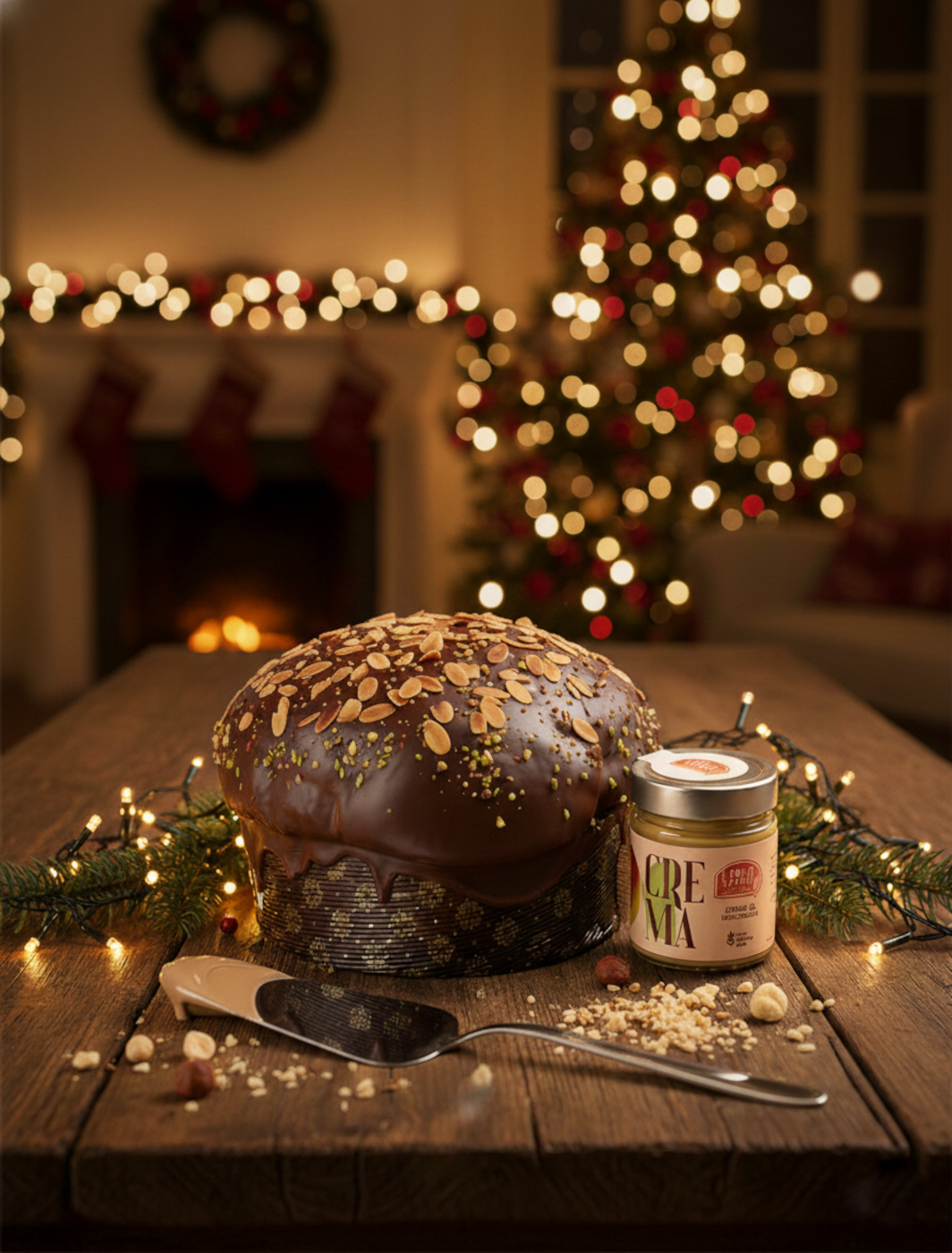 Panettone alla Mandorla