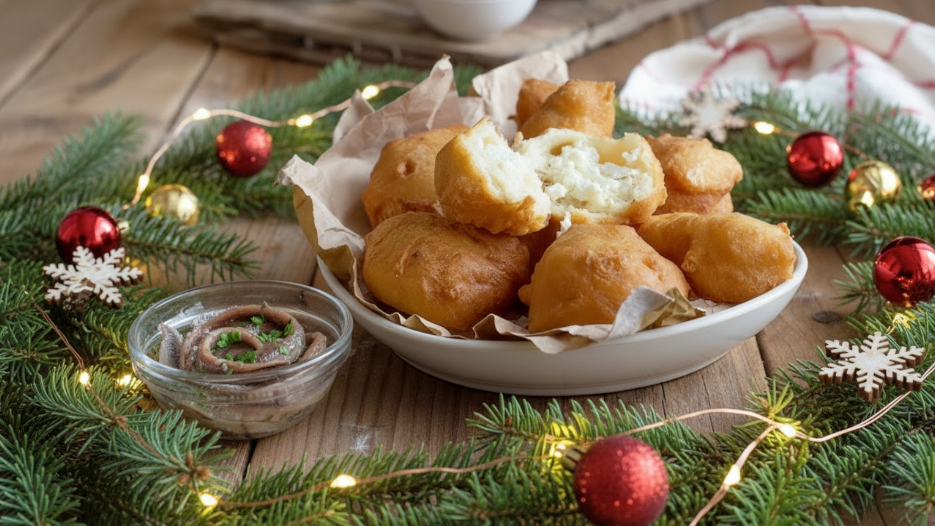 Le Crispelle Catanesi con Acciughe e Ricotta